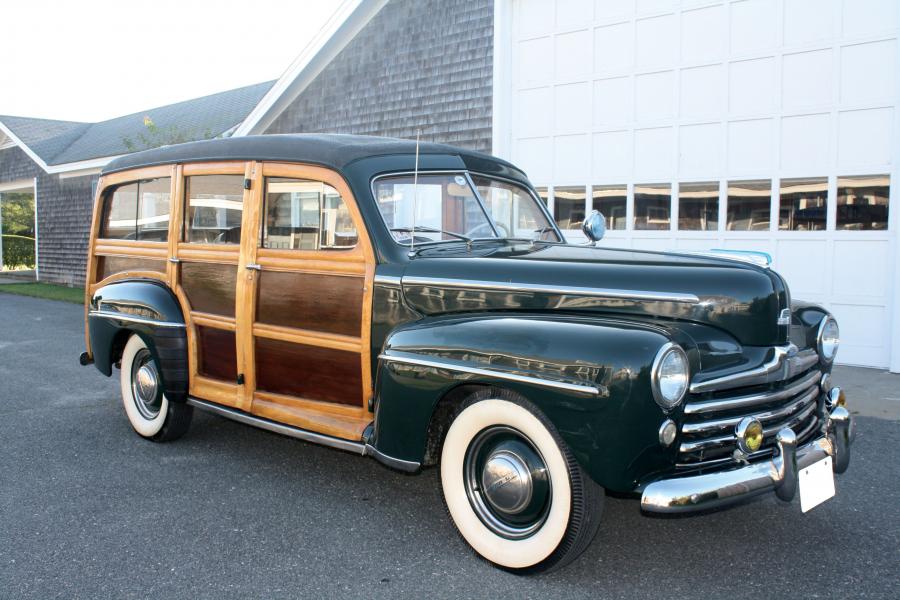  Ford V8 Super Deluxe Station Wagon 1948 года  (фото 45 из 62)